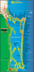 Cancun Tourist Map