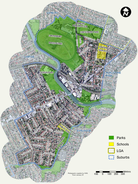 Canterbury Map