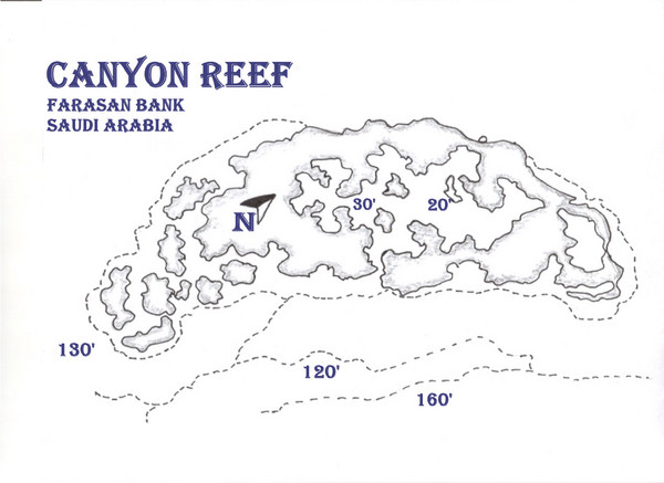 Canyon Reef Map
