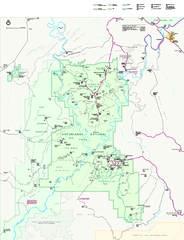 Canyonlands National Park Official Park Map