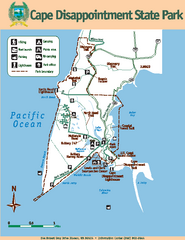Cape Dissapointment State Park Map