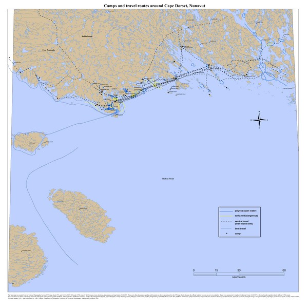 Cape Dorset Map