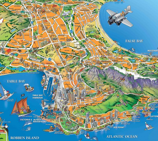 Cape Town maps • mappery