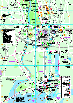 Cardiff City Map