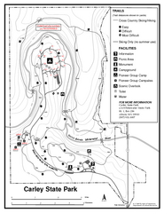 Carley State Park Map