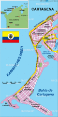 Cartagena Tourist Map