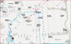 Castro, Mission, Haight-Ashbury, Noe Valley map Castro, Mission, Haight-Ashbury, Noe Valley map