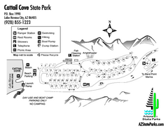 Cattail Cove State Park Map