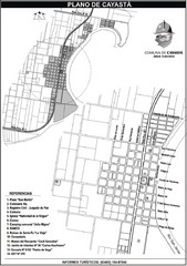Cayasta Town Map