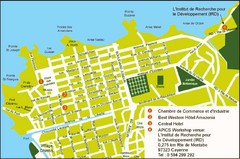 Cayenne City Map