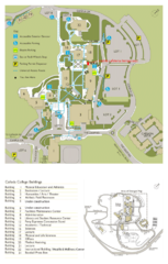 Cañada College Campus Map