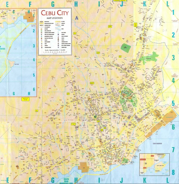 Cebu City Map