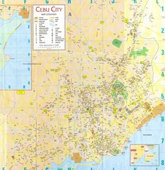 Cebu City Tourist Map