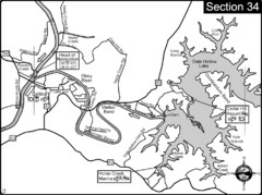 Celina, TN Dale Hollow Lake-Cumberland River Map