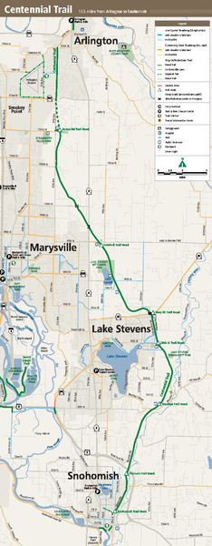 Centennial Trail Map