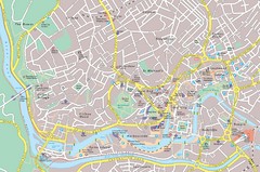 Central Bristol Tourist Map