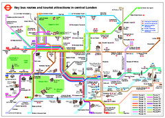 London Underground Transportation Map London Mappery