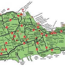 Central St. Croix Map