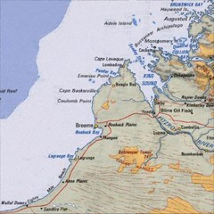 Central Western Australia Region Map
