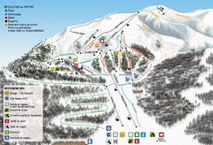 Cerro Bayo Ski Trail Map