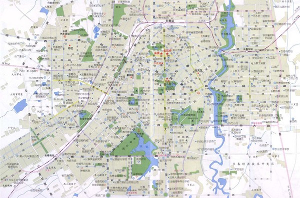 Changchun Guide Map