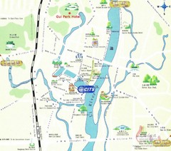 Changchun Tourist Map