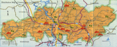 Changsha China Tourist Map