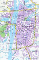 Changsha Tourist Map