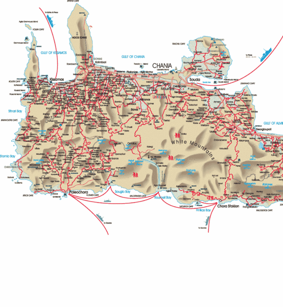 Chania Map