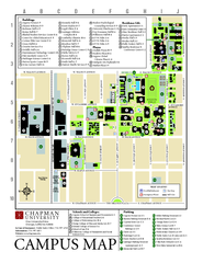 Chapman University Map
