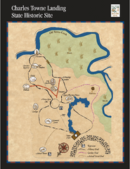 Charles Towne Landing State Park Map