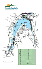 Chatfield State Park map