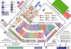 Chatuchak market, Bangkok Map
