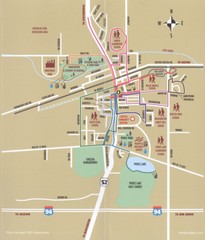 Chelsea MI Map