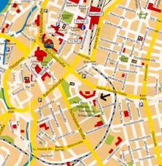 Chemnitz Center Map