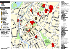 Chemnitz Tourist Map