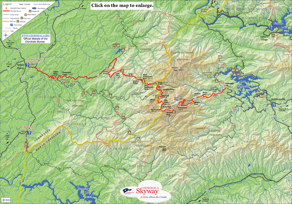 Cherohala Map