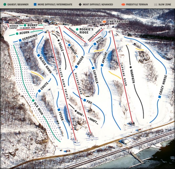 Chestnut Mountain Trail Map