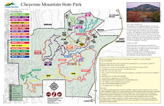 Cheyenne Mountain State Park Map