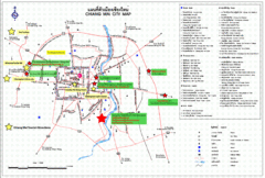 Chiang Mai Hotel Map Chiang Mai Hotel Map