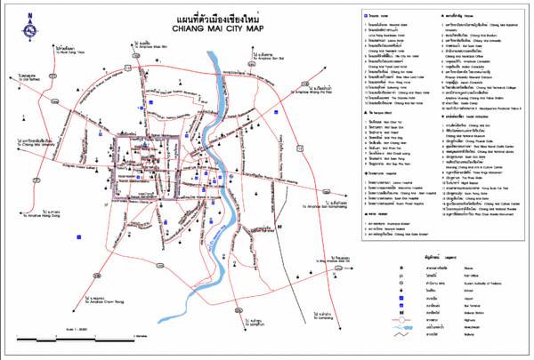 Chiang Mai Map