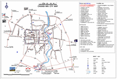 Chiang Mai Tourist Map