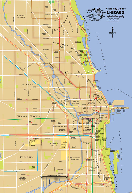 Chicago Neighborhood Map - Chicago • mappery