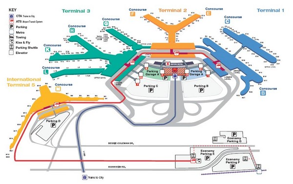 Chicago Ohare Airport Map 2.mediumthumb 