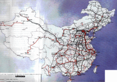 China Railway Map