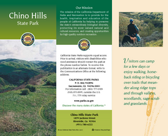 Chino Hills State Park Map