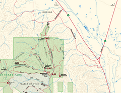 Chino Hills State Park NE Map