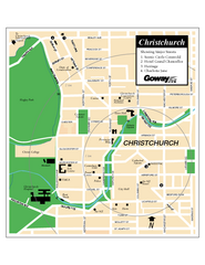 Christchurch Street Map
