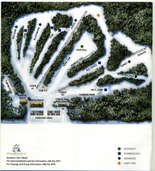 Christmas Mountain Village Ski Trail Map