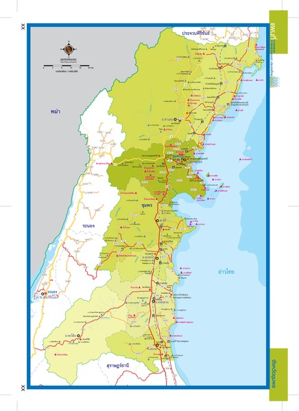 Chumphon Map